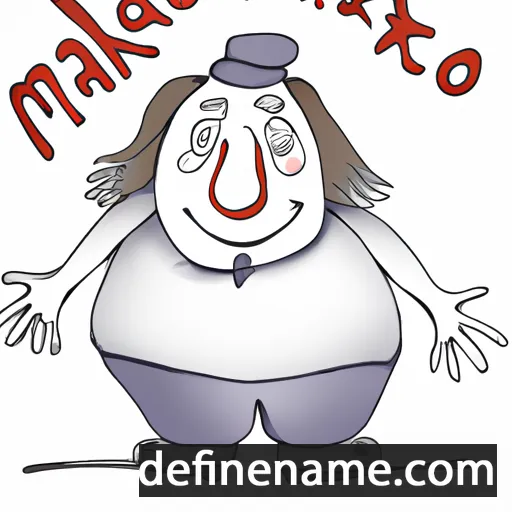 cartoon of the name Matyelok