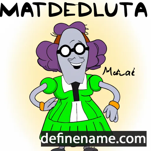 Maudetta cartoon