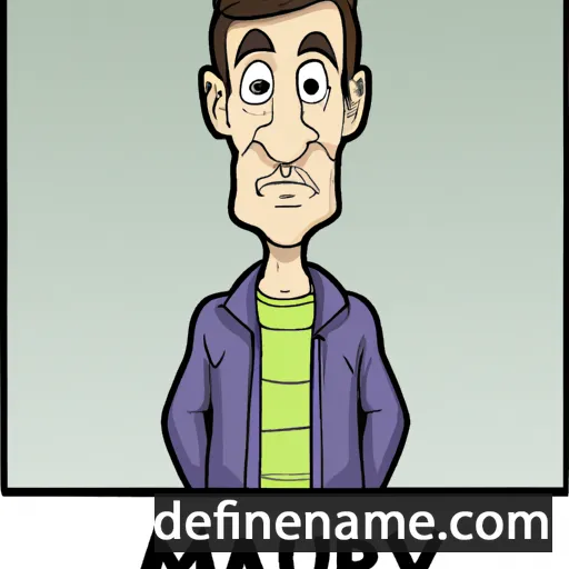 cartoon of the name Maury