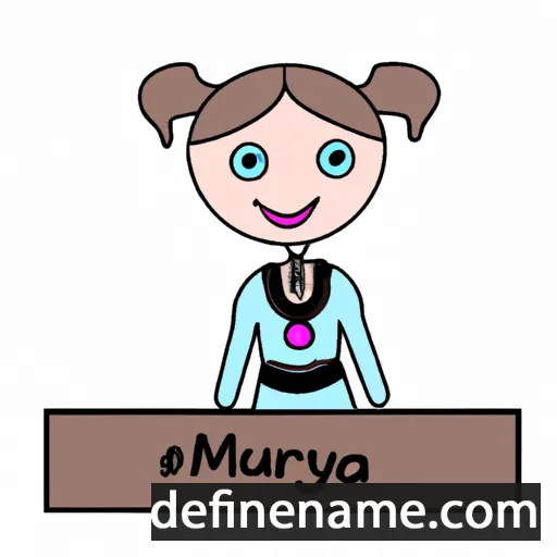 Maurycja cartoon