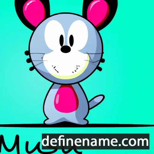 cartoon of the name Mausi