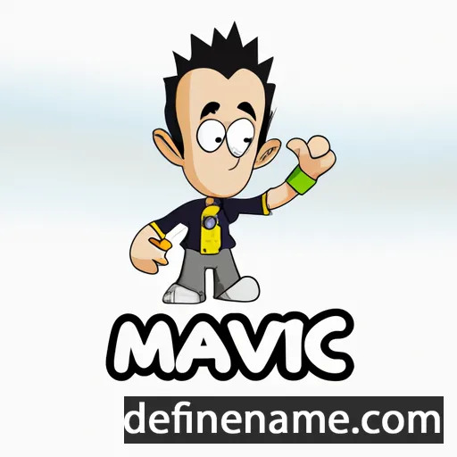 Mavric cartoon