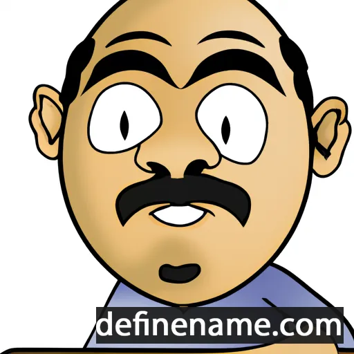 cartoon of the name Maxahmed