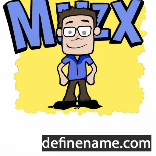 cartoon of the name Maxenz