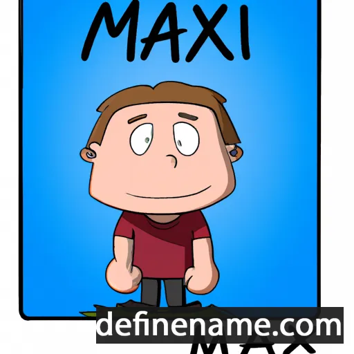 Maxien cartoon