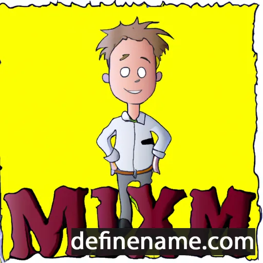 Maximijn cartoon