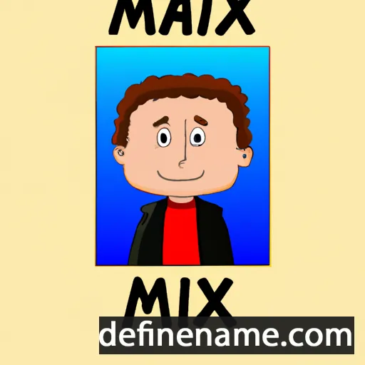 cartoon of the name Maximin