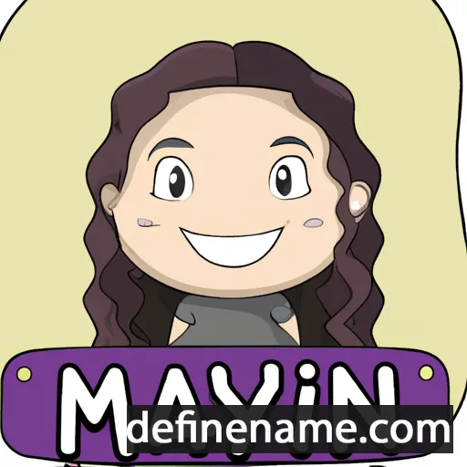 Maylyn cartoon