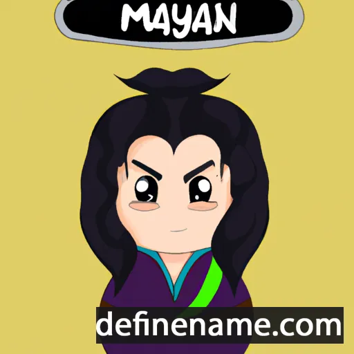 Maysan cartoon