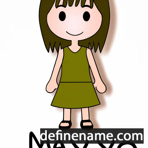 Mayuko cartoon