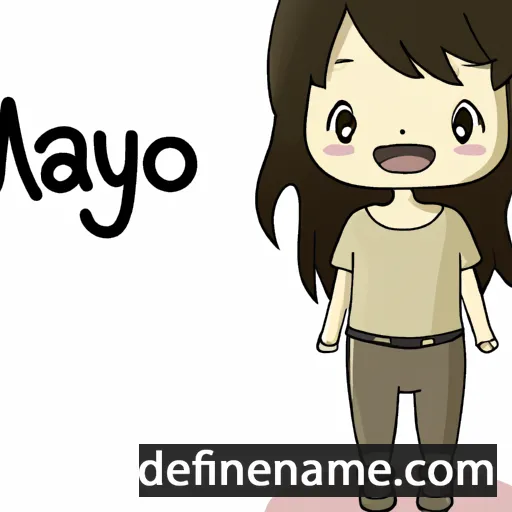 Mayuyo cartoon