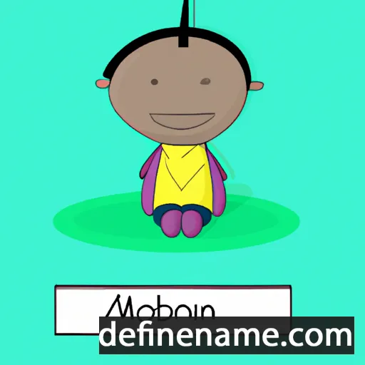 cartoon of the name Mbhoni