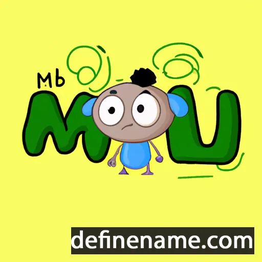 Mbù cartoon