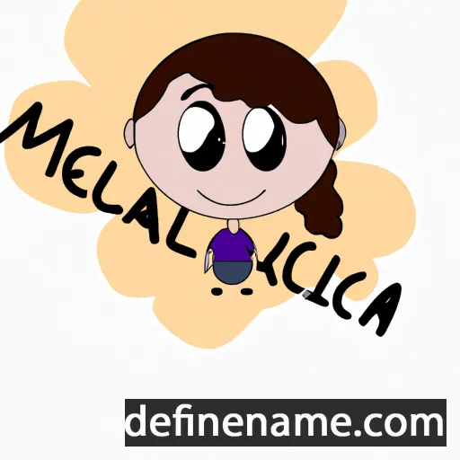 cartoon of the name Mckella