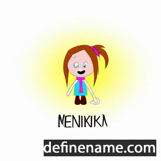 cartoon of the name Mckinna