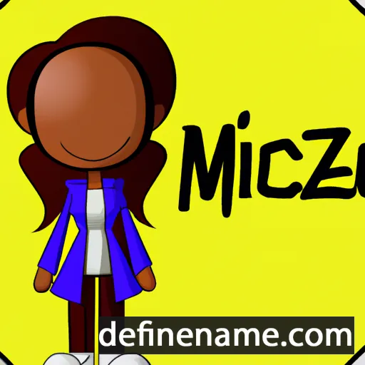 cartoon of the name Mckinzie