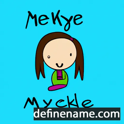 cartoon of the name Mckynlee