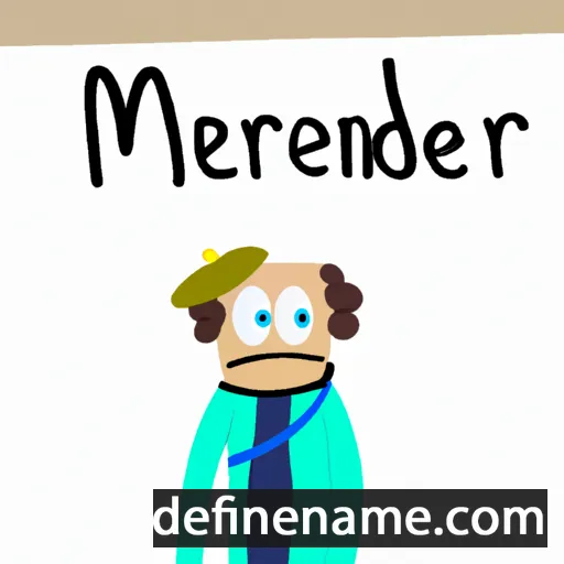 Méandre cartoon