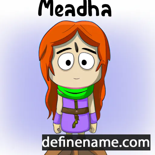 Meadhra cartoon