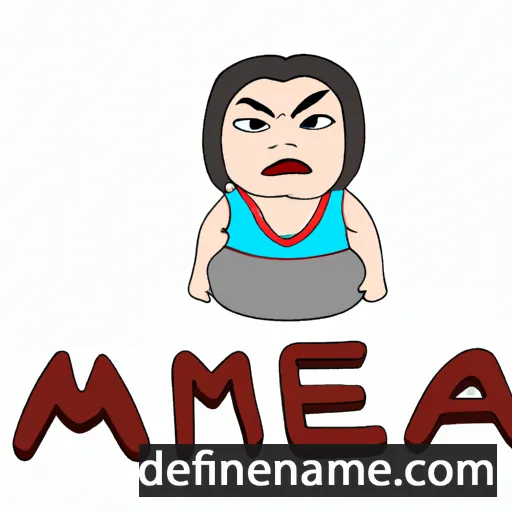 Meanma cartoon