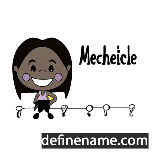 Mechelle cartoon