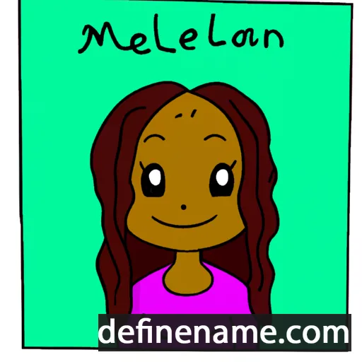 Mélanîn cartoon