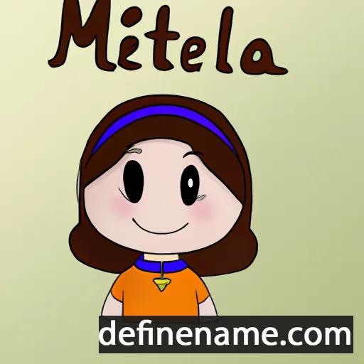 Mélitta cartoon