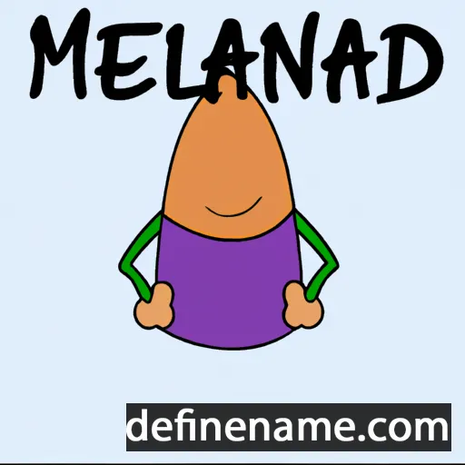 cartoon of the name Meeland