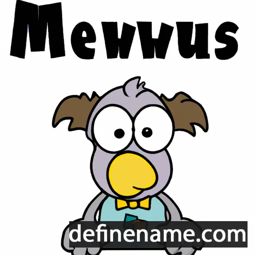 cartoon of the name Meeuwis