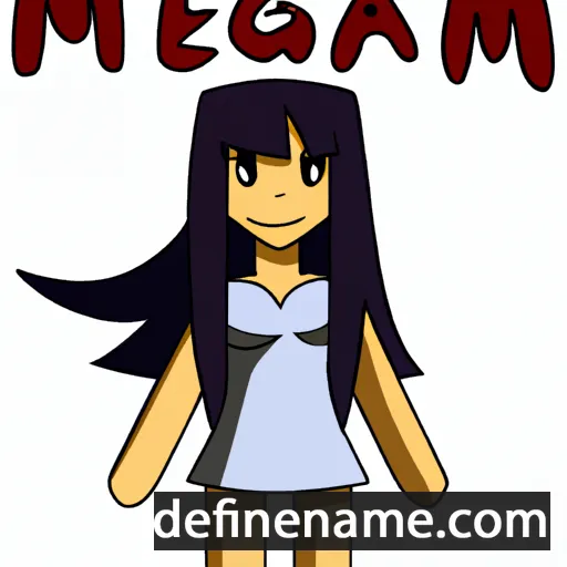 Megami cartoon