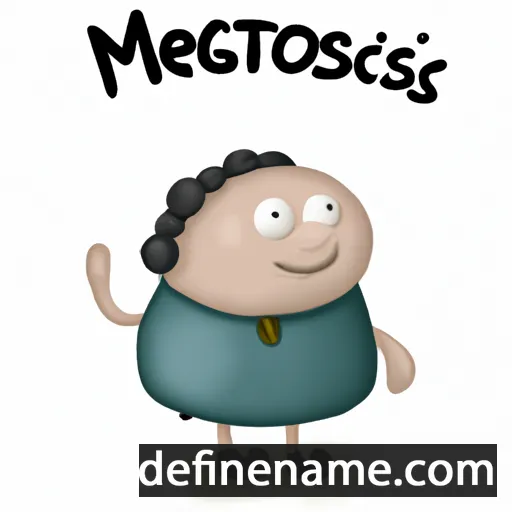 cartoon of the name Megistokles