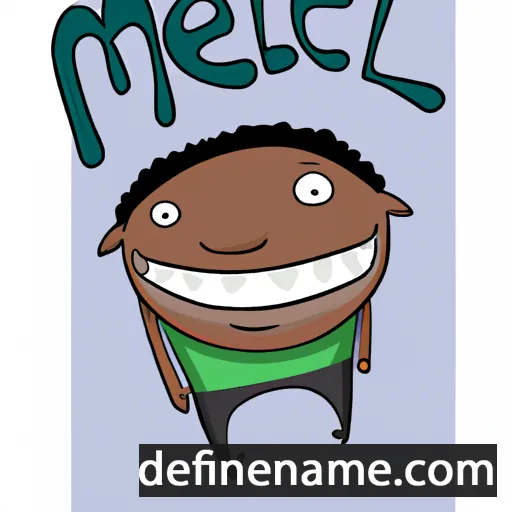 cartoon of the name Mehel