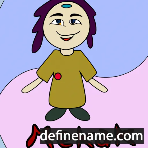 cartoon of the name Mehrak