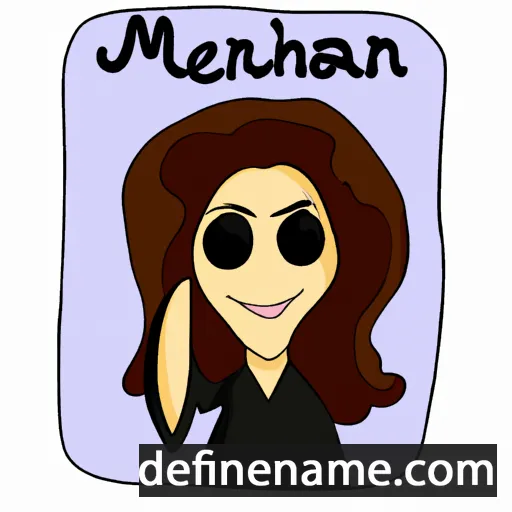 Mehraneh cartoon