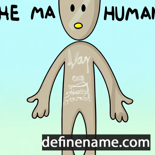 Mehuman cartoon