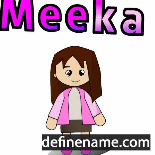 Meika cartoon