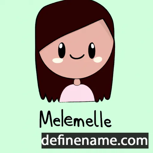 Meilanie cartoon