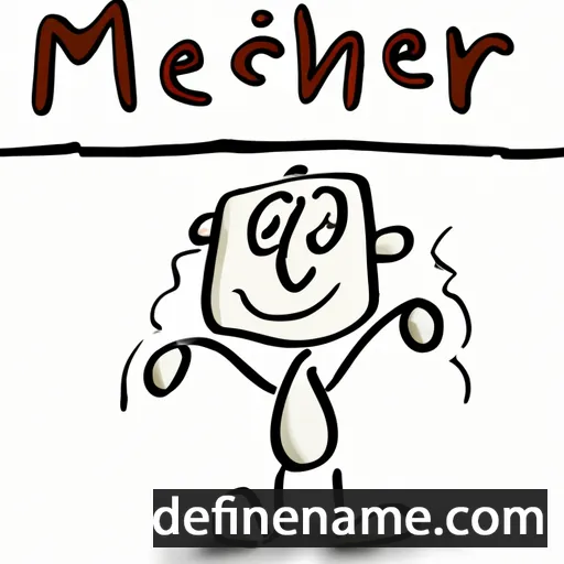 cartoon of the name Meinher