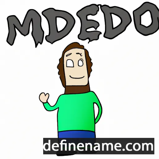 Mejd cartoon