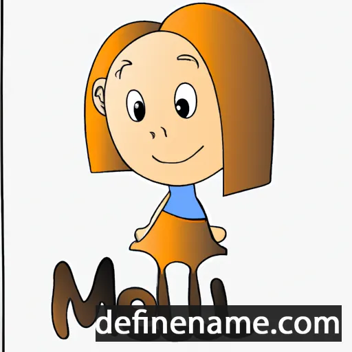 cartoon of the name Mel