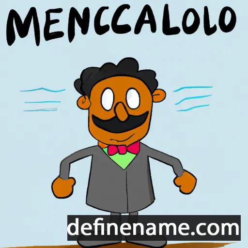 Melancio cartoon