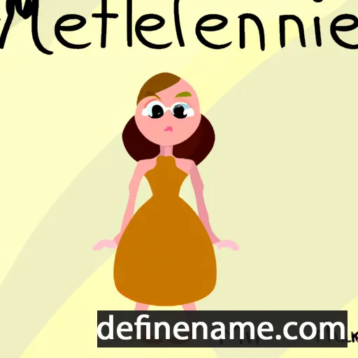 Melanthe cartoon