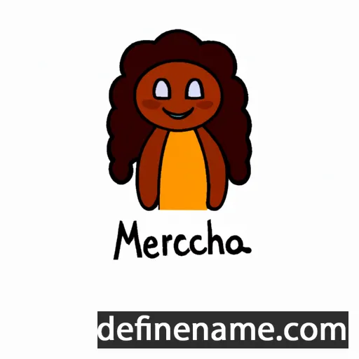 cartoon of the name Melchora