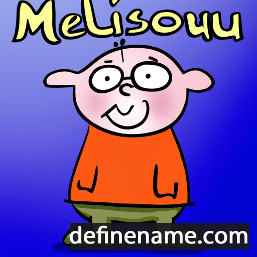 cartoon of the name Melecjusz