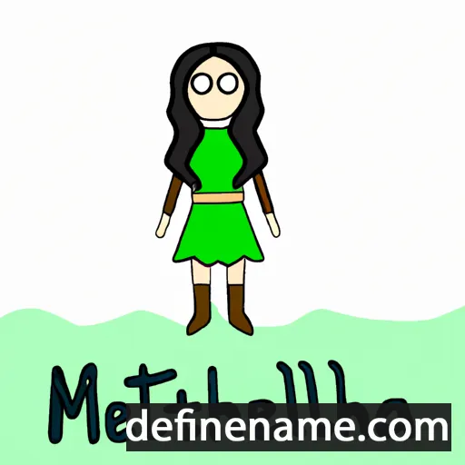 cartoon of the name Meliantha