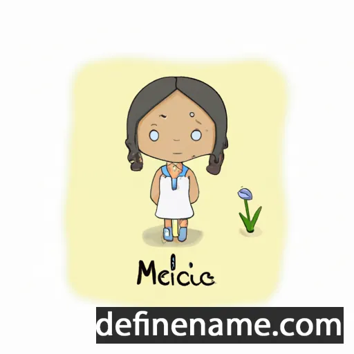 Melica cartoon