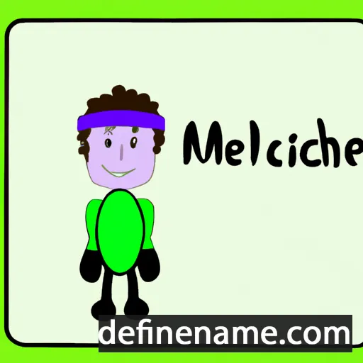 Melichar cartoon