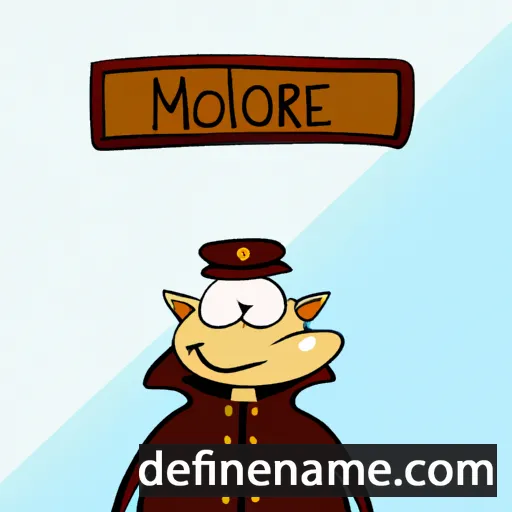 cartoon of the name Melkiorre