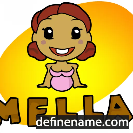 Mella cartoon