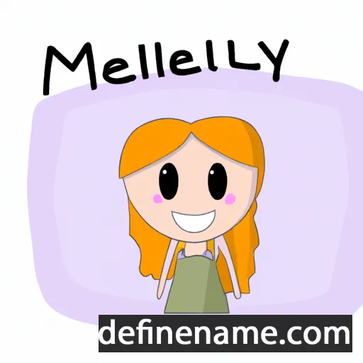 Mellany cartoon